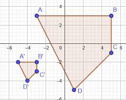 Similarity Transformations Maps Polygon Abcd To Polygon A'b'c'd'