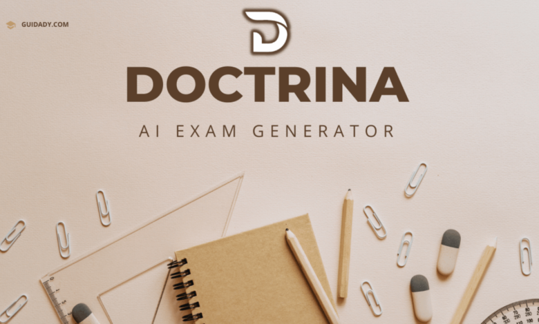 doctrine ai exam generator website