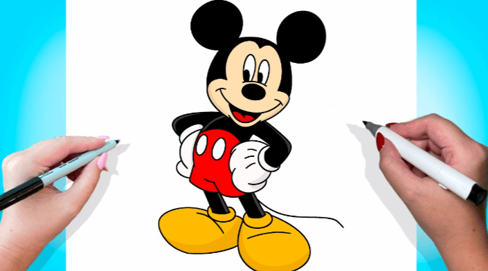 Cute:-Rnvtjypy00= How to Draw Mickey Mouse