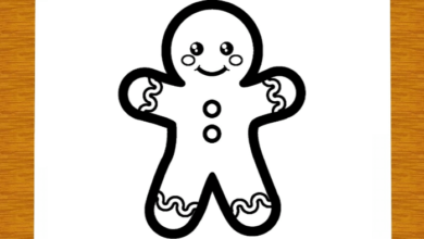 Cute:7b8rzimmphg= Gingerbread Drawing