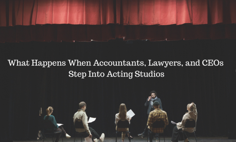 From Boardroom to Stage: How Business Professionals Are Finding Their Voice Through Acting
