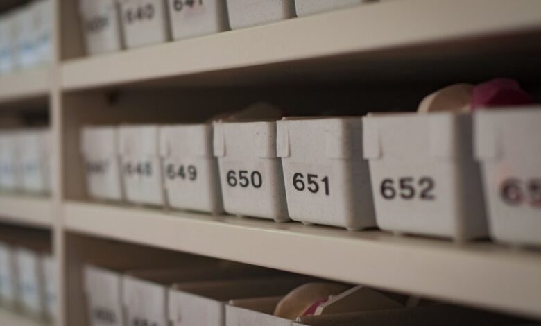 number registry archives details totalled four numbers